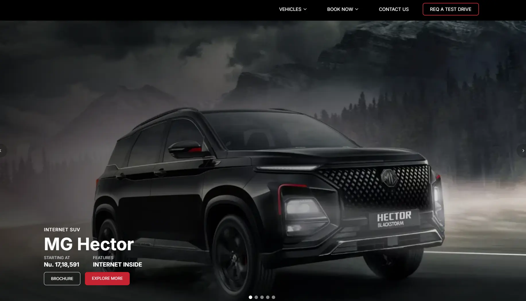 MG Bhutan (Dakshat Motors) Screenshot